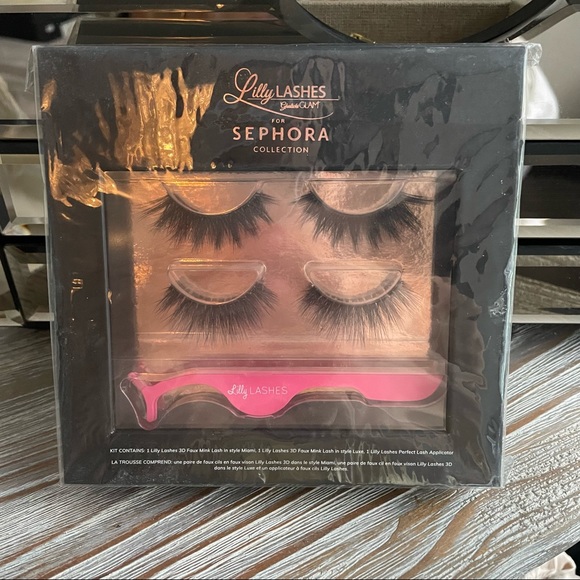 Lilly Lashes by Sephora in style Miami and Luxe + applicator - Picture 1 of 3